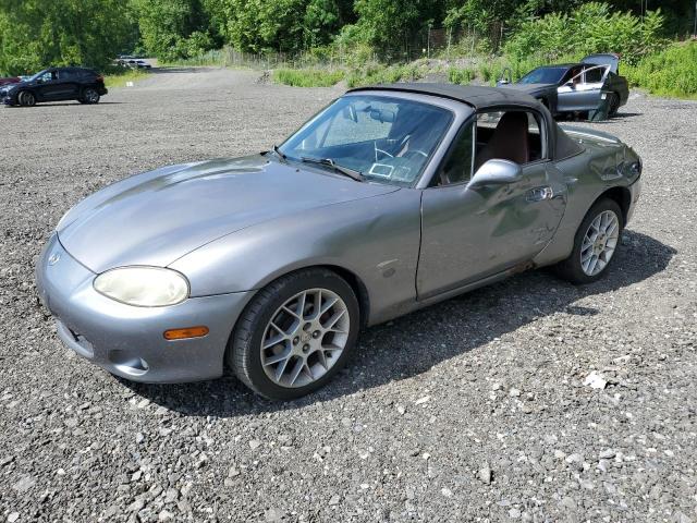 JM1NB353520224582 - 2002 MAZDA MX-5 MIATA BASE SILVER photo 1