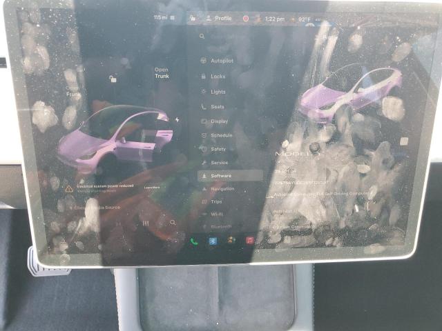 7SAYGDED8RF126397 - 2024 TESLA MODEL Y Սև լուսանկար 9