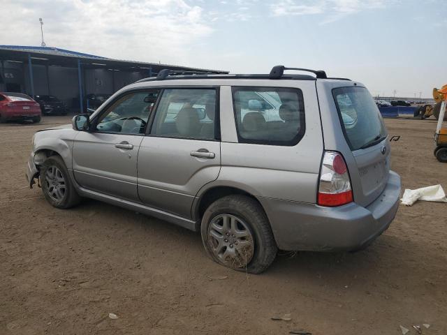 JF1SG67617H709703 - 2007 SUBARU FORESTER 2.5X LL BEAN SILVER photo 2