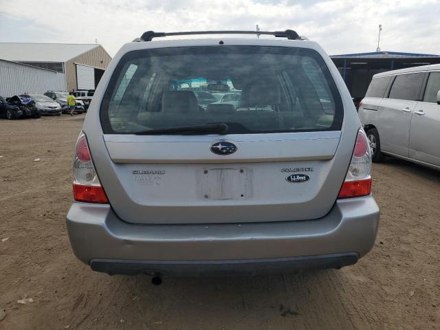 JF1SG67617H709703 - 2007 SUBARU FORESTER 2.5X LL BEAN SILVER photo 6