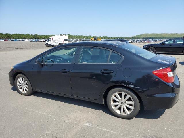 2HGFB2F98CH518302 - 2012 HONDA CIVIC EXL შავი ფოტო 2
