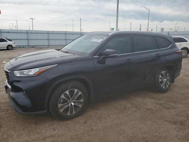 5TDGZRBH4LS502670 - 2020 TOYOTA HIGHLANDER XLE Սև լուսանկար 1