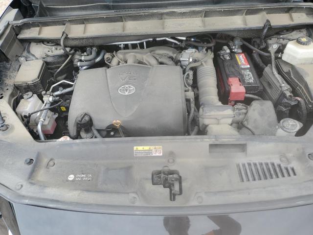 5TDGZRBH4LS502670 - 2020 TOYOTA HIGHLANDER XLE Սև լուսանկար 12