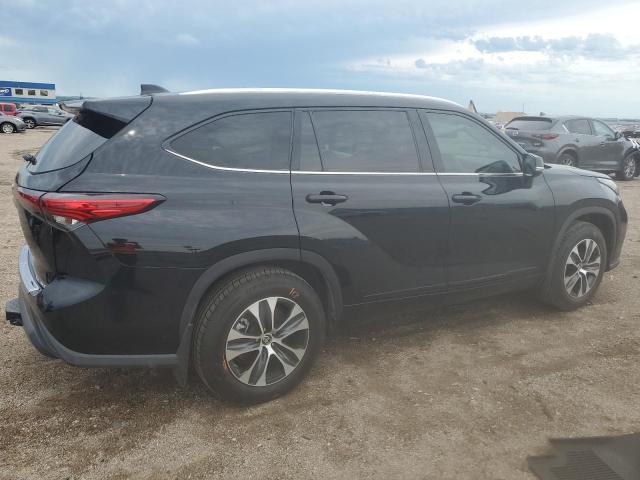 5TDGZRBH4LS502670 - 2020 TOYOTA HIGHLANDER XLE Սև լուսանկար 3