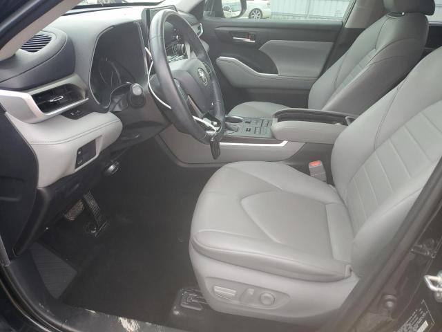 5TDGZRBH4LS502670 - 2020 TOYOTA HIGHLANDER XLE Սև լուսանկար 7