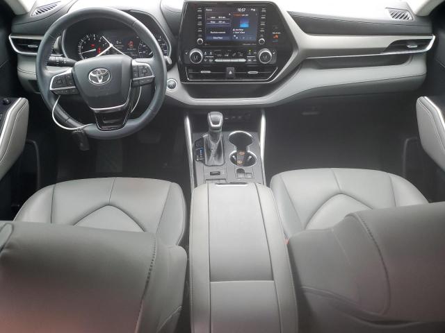 5TDGZRBH4LS502670 - 2020 TOYOTA HIGHLANDER XLE Սև լուսանկար 8