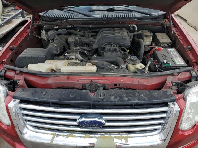 1FMEU73E98UB19823 - 2008 FORD EXPLORER XLT RED photo 12