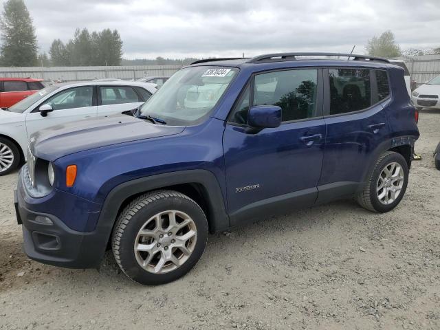 ZACCJABB2HPG43034 - 2017 JEEP RENEGADE LATITUDE BLUE photo 1