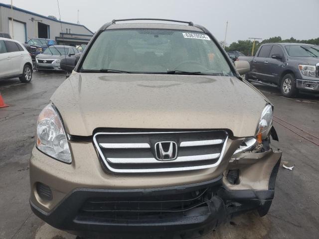 JHLRD78946C047646 - 2006 HONDA CR-V SE GOLD photo 5