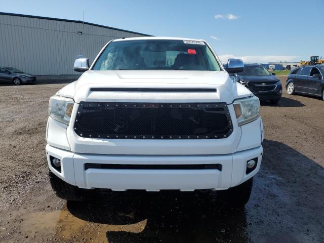 5TFAY5F11EX336751 - 2014 TOYOTA TUNDRA CREWMAX PLATINUM თეთრი ფოტო 5