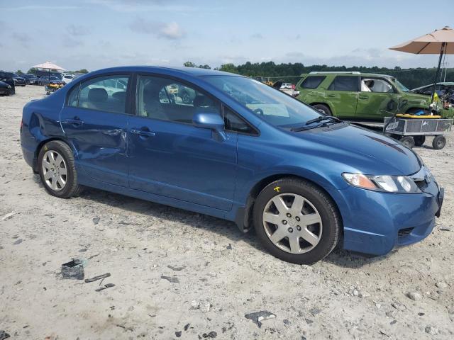 19XFA16539E028878 - 2009 HONDA CIVIC LX BLUE photo 4