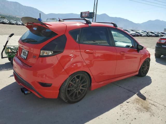 3FADP4GX0EM163863 - 2014 FORD FIESTA ST RED photo 3