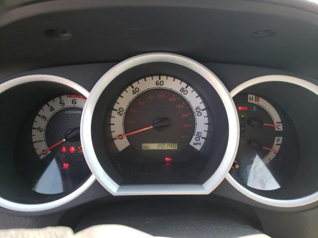 5TFTX4CN6CX018084 - 2012 TOYOTA TACOMA ACCESS CAB ვერცხლისფერი ფოტო 9