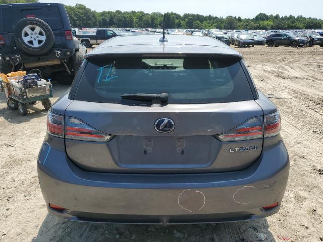 JTHKD5BH0C2103987 - 2012 LEXUS CT 200 GRAY photo 6