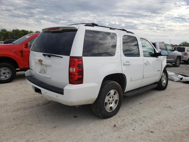 1GNSKBE08ER141433 - 2014 CHEVROLET TAHOE K1500 LT WHITE photo 4