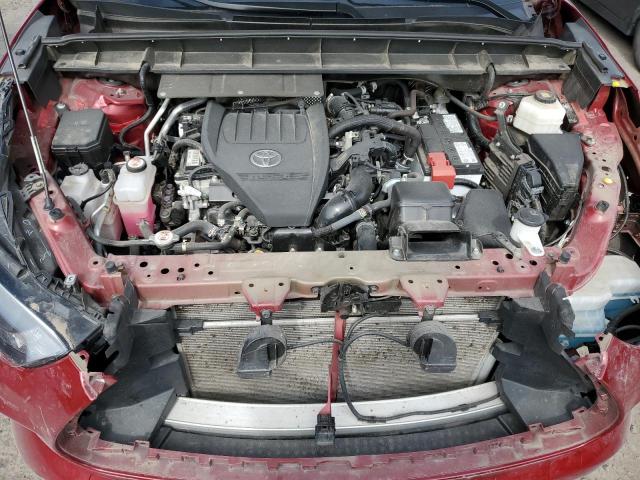 5TDKDRAH1PS016530 - 2023 TOYOTA HIGHLANDER L წითელი ფოტო 12
