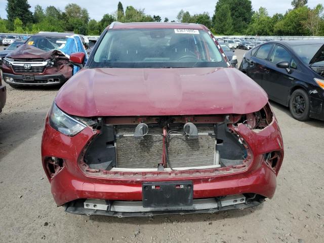 5TDKDRAH1PS016530 - 2023 TOYOTA HIGHLANDER L წითელი ფოტო 5