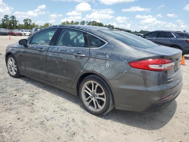 3FA6P0CD6KR118549 - 2019 FORD FUSION SEL GRAY photo 2