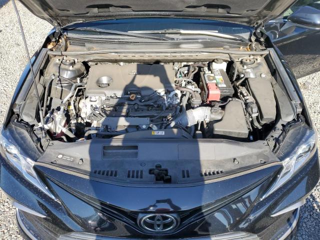 4T1C11AK6MU432439 - 2021 TOYOTA CAMRY LE BLACK photo 11