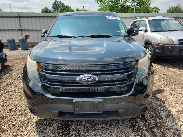 1FM5K8AR2EGC61197 - 2014 FORD EXPLORER POLICE INTERCEPTOR BLACK photo 5