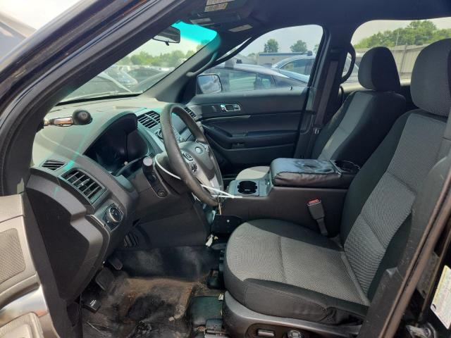 1FM5K8AR2EGC61197 - 2014 FORD EXPLORER POLICE INTERCEPTOR BLACK photo 7