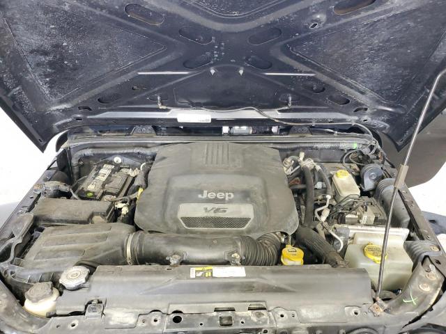 1C4BJWDG8FL760281 - 2015 JEEP WRANGLER U SPORT BLACK photo 12