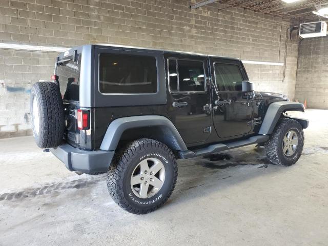 1C4BJWDG8FL760281 - 2015 JEEP WRANGLER U SPORT BLACK photo 3