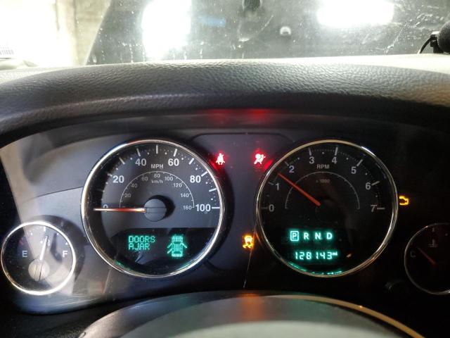 1C4BJWDG8FL760281 - 2015 JEEP WRANGLER U SPORT BLACK photo 9