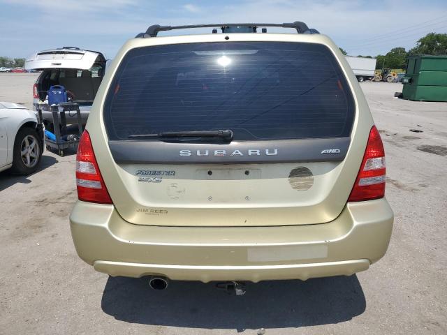 JF1SG65604H757532 - 2004 SUBARU FORESTER 2.5XS GOLD photo 6