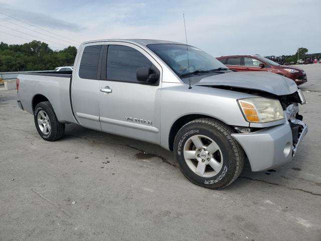 1N6BA06A27N211166 - 2007 NISSAN TITAN XE SILVER photo 4