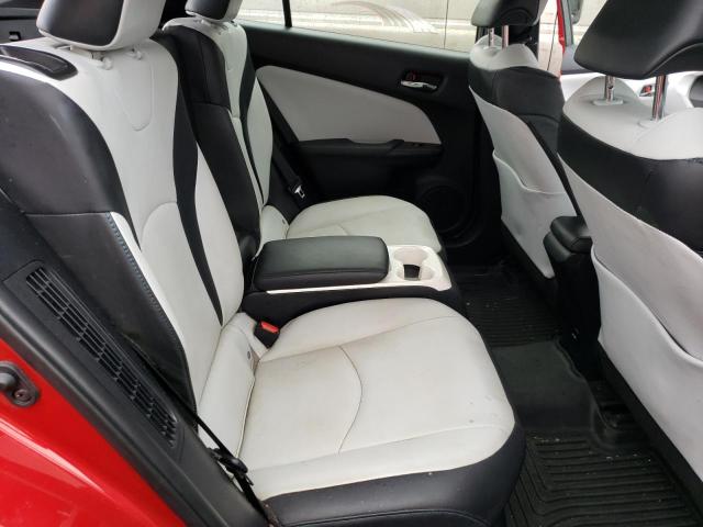 JTDKARFP0H3062152 - 2017 TOYOTA PRIUS PRIM წითელი ფოტო 10