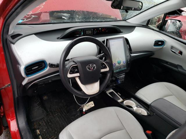 JTDKARFP0H3062152 - 2017 TOYOTA PRIUS PRIM წითელი ფოტო 8