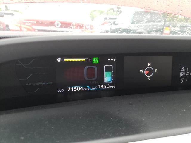 JTDKARFP0H3062152 - 2017 TOYOTA PRIUS PRIM წითელი ფოტო 9