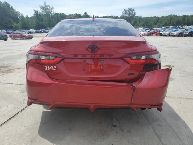 4T1G11AK9PU089096 - 2023 TOYOTA CAMRY SE NIGHT SHADE RED photo 6