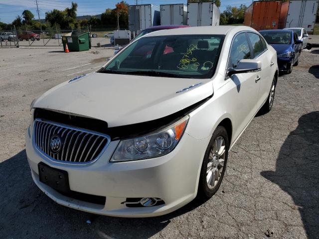 1G4GC5ER8DF126969 - 2013 BUICK LACROSSE WHITE photo 2