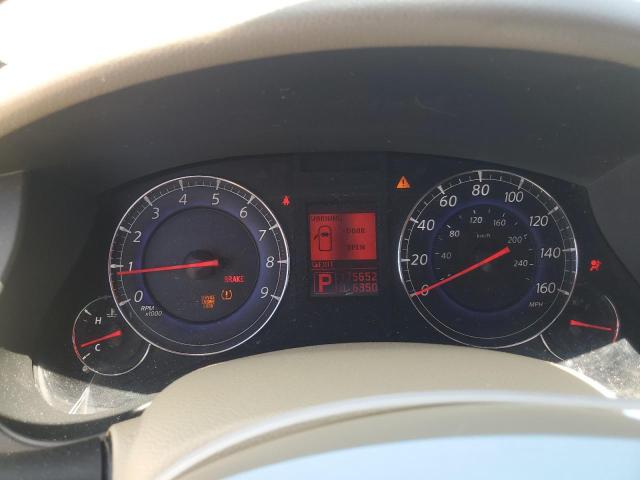 JNKAJ09F08M355522 - 2008 INFINITI EX35 BASE Թուխ լուսանկար 9