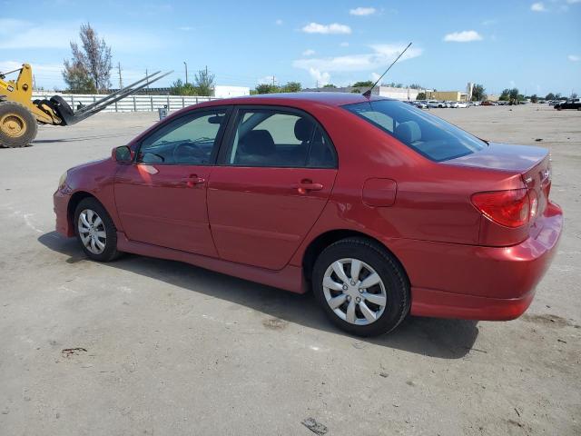 1NXBR32E65Z384239 - 2005 TOYOTA COROLLA CE RED photo 2