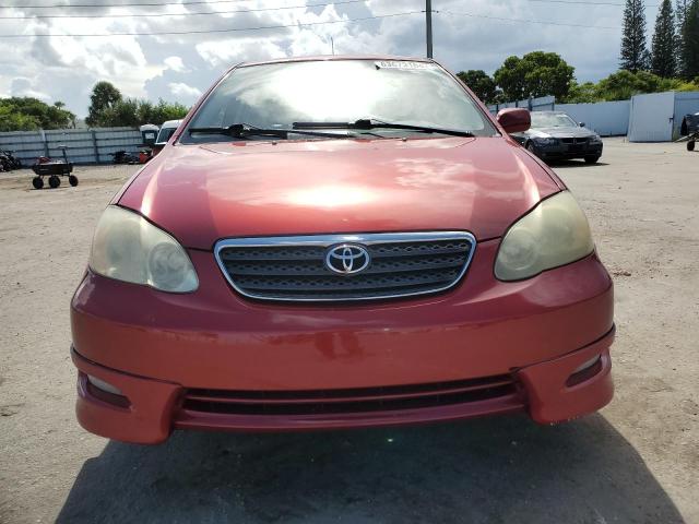 1NXBR32E65Z384239 - 2005 TOYOTA COROLLA CE RED photo 5