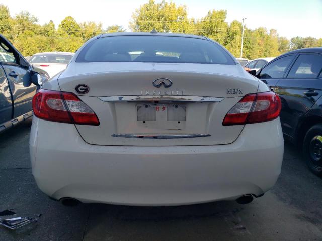 JN1BY1AR1BM371946 - 2011 INFINITI M37 X WHITE photo 6