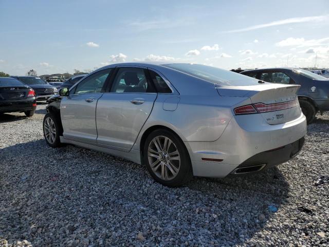 3LN6L2J98ER821151 - 2014 LINCOLN MKZ SILVER photo 2