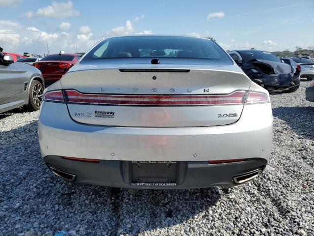3LN6L2J98ER821151 - 2014 LINCOLN MKZ SILVER photo 6