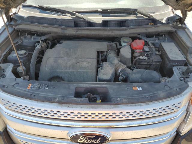 1FM5K8D87FGA69276 - 2015 FORD EXPLORER XLT BLACK photo 12