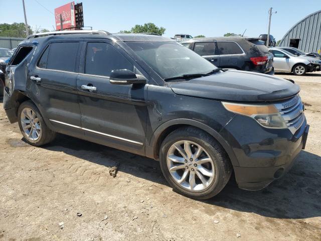 1FM5K8D87FGA69276 - 2015 FORD EXPLORER XLT BLACK photo 4