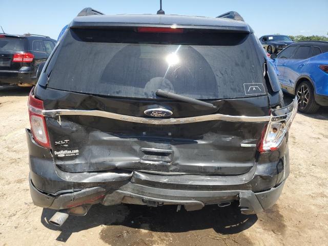 1FM5K8D87FGA69276 - 2015 FORD EXPLORER XLT BLACK photo 6