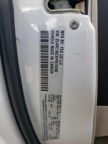 2C4RC1BGXPR515280 - 2023 CHRYSLER PACIFICA TOURING L Ağ foto 13