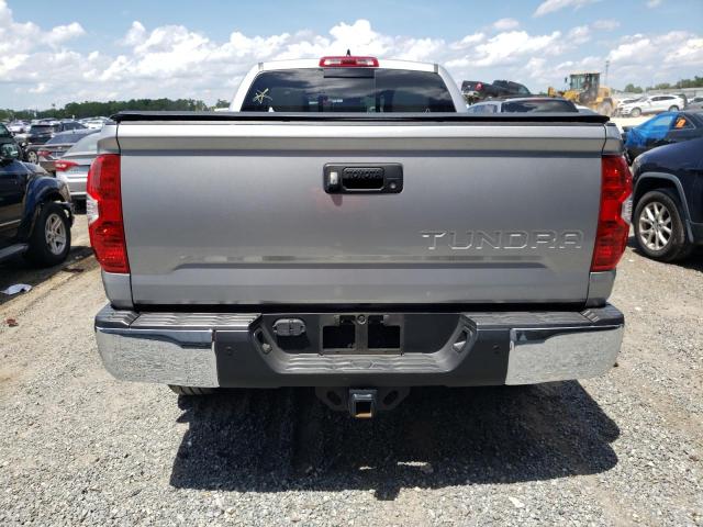 5TFRY5F18LX258291 - 2020 TOYOTA TUNDRA DOUBLE CAB SR/SR5 SILVER photo 6