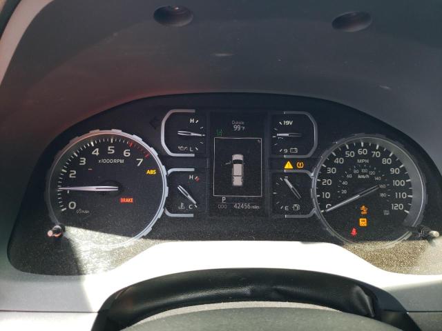 5TFRY5F18LX258291 - 2020 TOYOTA TUNDRA DOUBLE CAB SR/SR5 SILVER photo 9