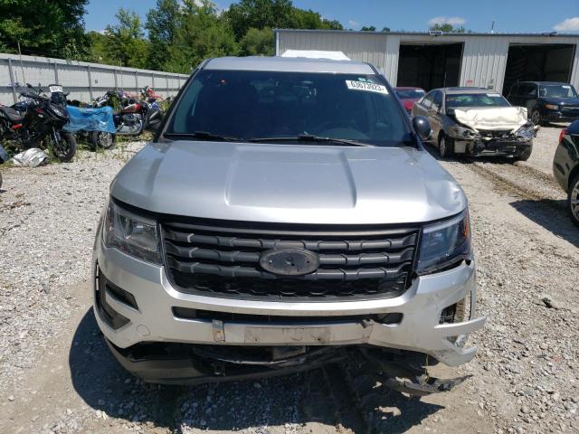 1FM5K8AR1HGD58279 - 2017 FORD EXPLORER POLICE INTERCEPTOR SILVER photo 5