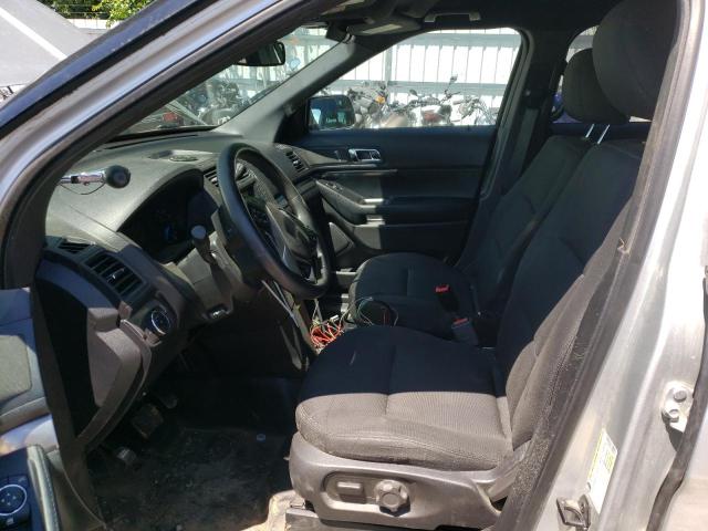 1FM5K8AR1HGD58279 - 2017 FORD EXPLORER POLICE INTERCEPTOR SILVER photo 7