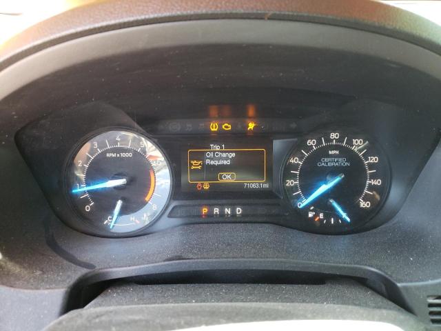 1FM5K8AR1HGD58279 - 2017 FORD EXPLORER POLICE INTERCEPTOR SILVER photo 9